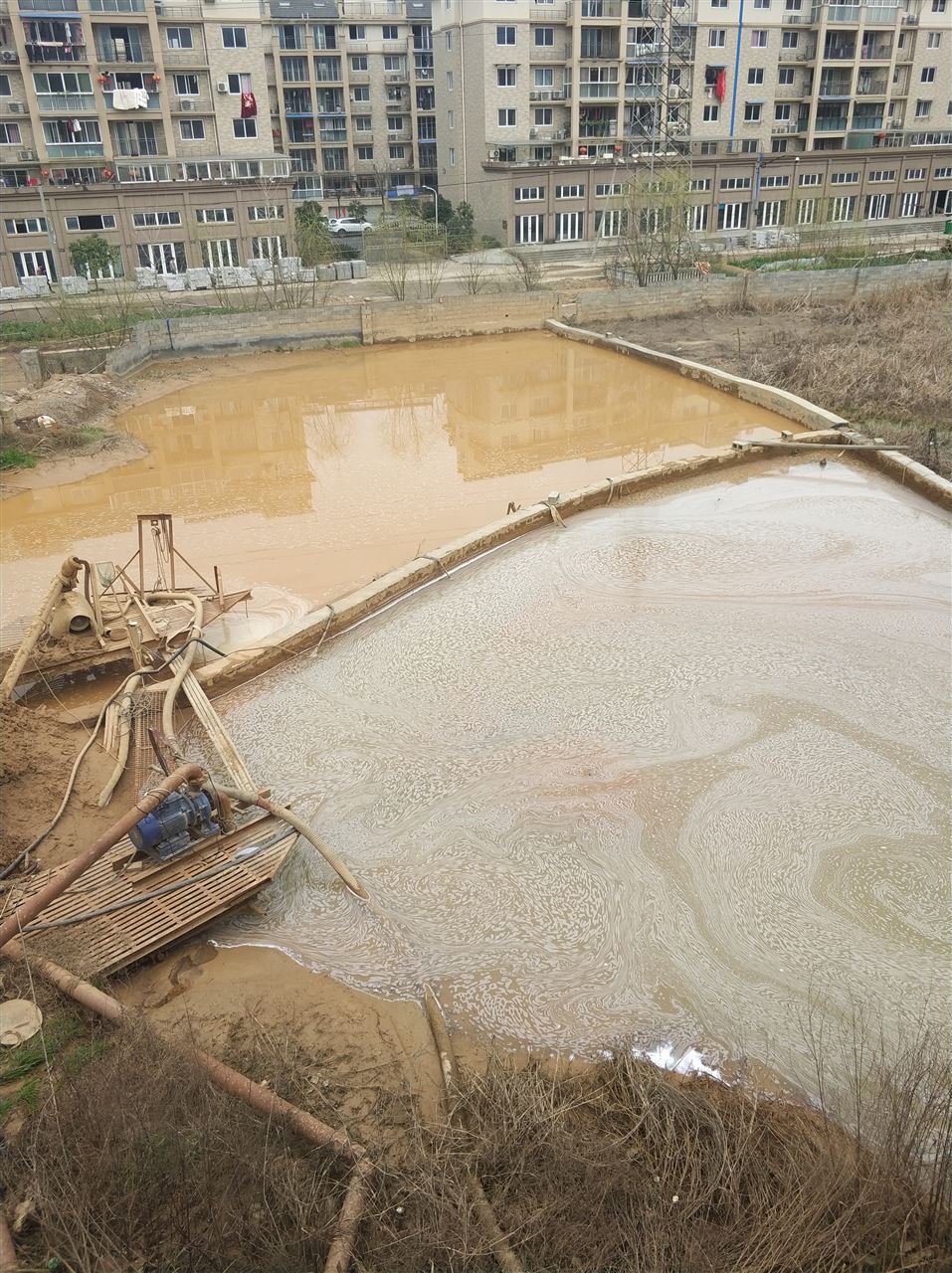 彝良沉淀池淤泥清理-厂区废水池淤泥清淤